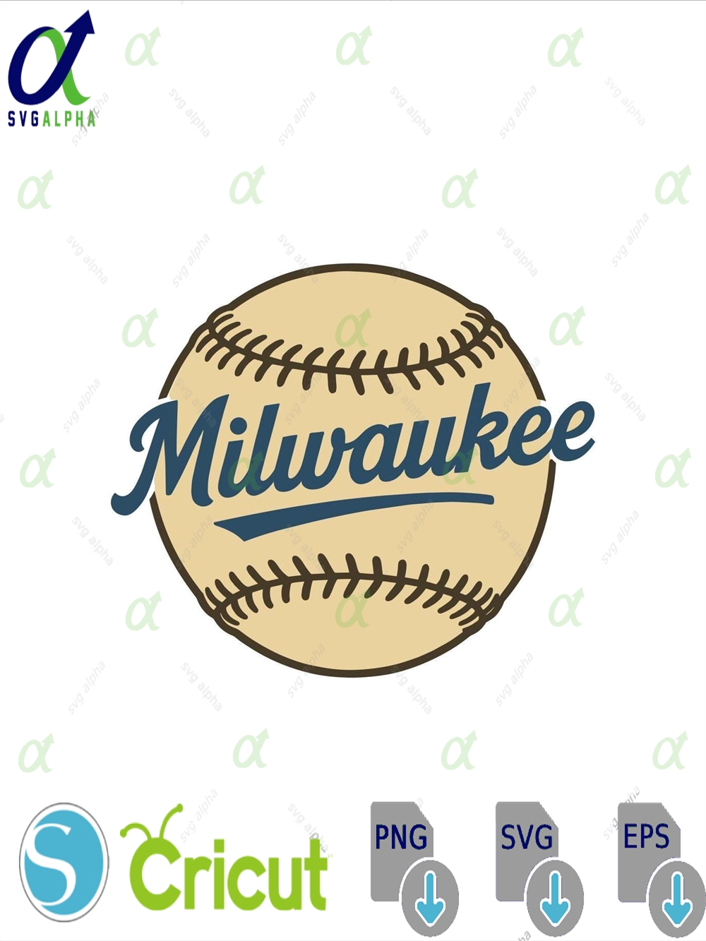 Milwaukee Baseball Vintage Ball Old School Baseball Memorabili